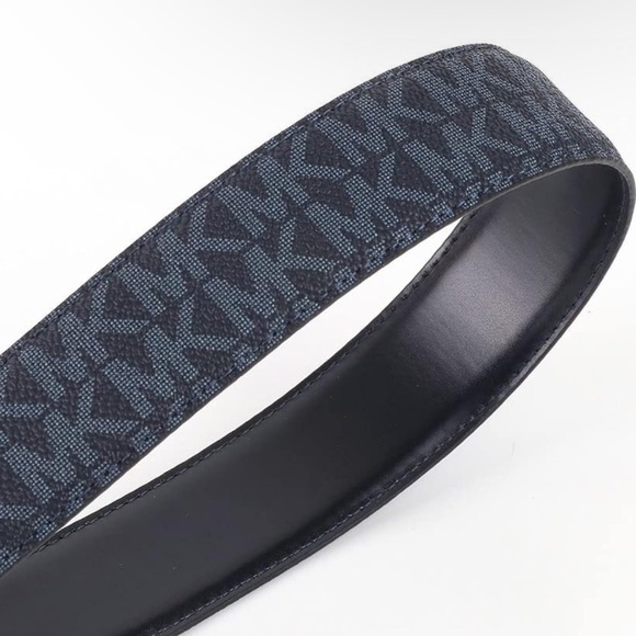 Michael Kors Men's Cut to Fit Reversible PVC Leather Dress Belt NEW - Picture 5 of 5